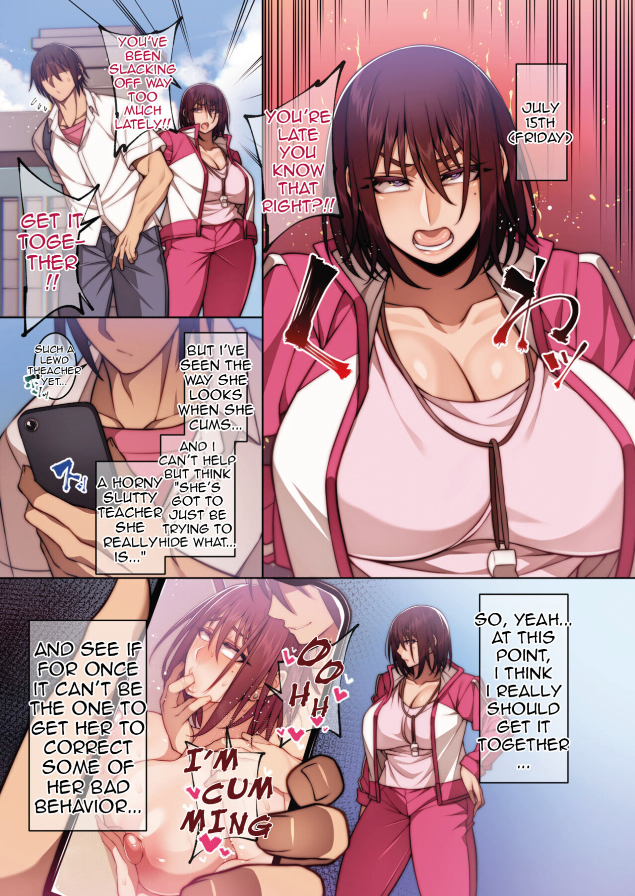 Hentai Manga Comic-The Phys Ed Dept's Queen Bitch Book-Chapter 2-10